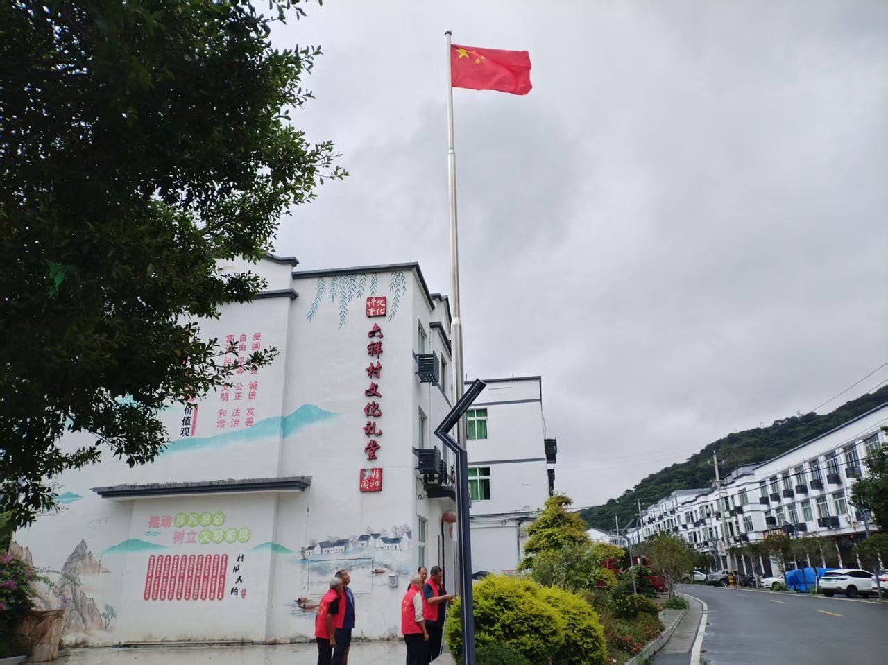 永興村一景（永興現(xiàn)為六祥行政村下的自然村之一）。蒼南縣金鄉(xiāng)鎮(zhèn) 供圖