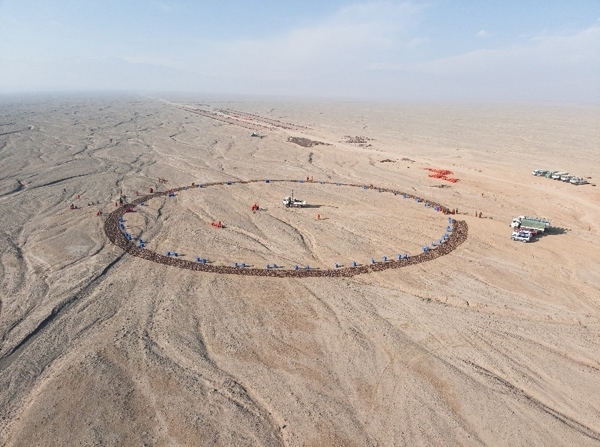 無線節(jié)點(diǎn)儀器檢測現(xiàn)場。受訪者供圖