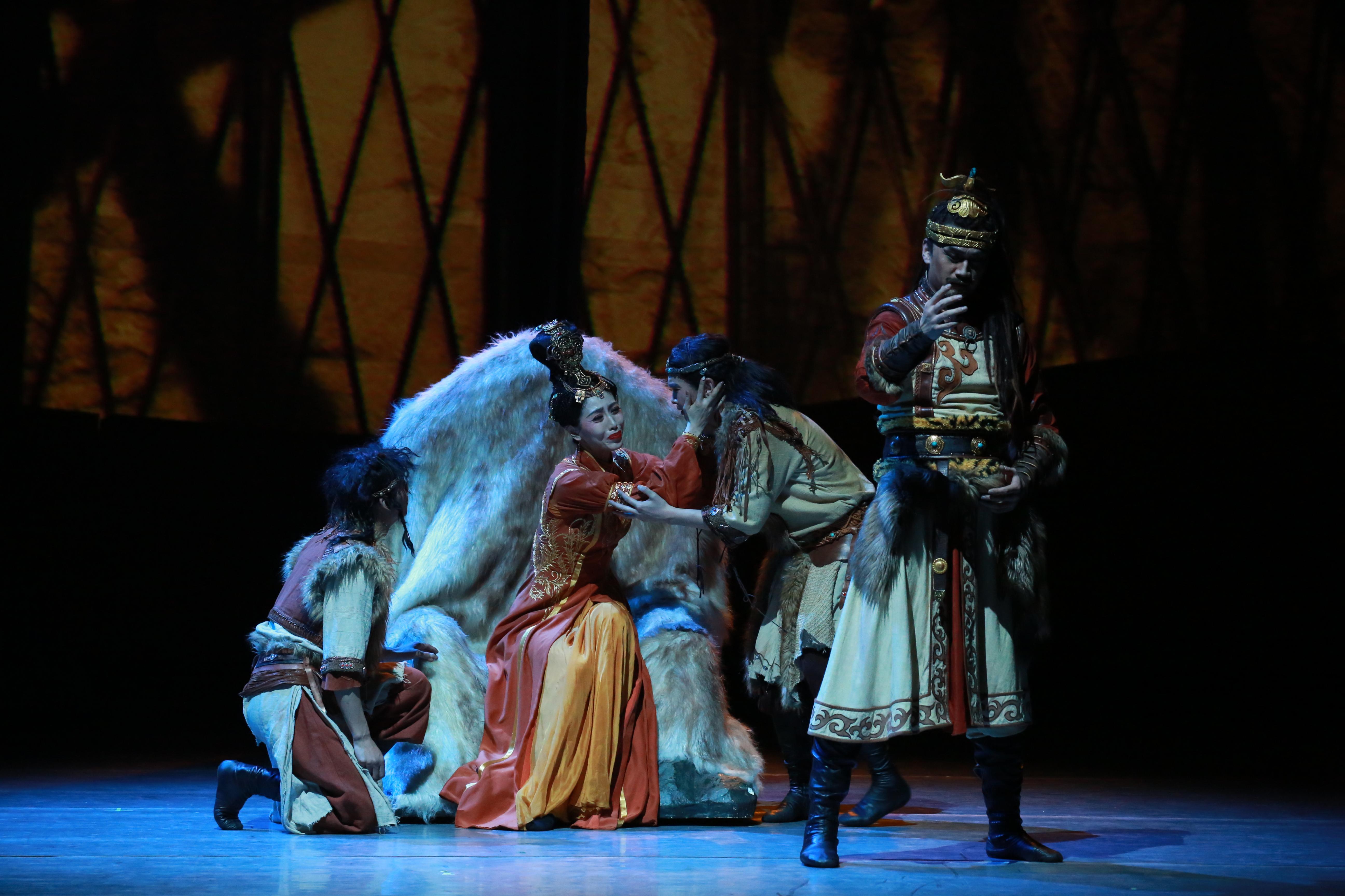 舞劇《胡笳十八拍》劇照。主辦方供圖