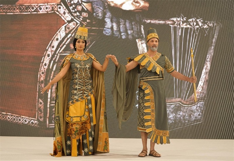 伊拉克時(shí)尚館舉辦的時(shí)裝展。伊拉克時(shí)尚館供圖