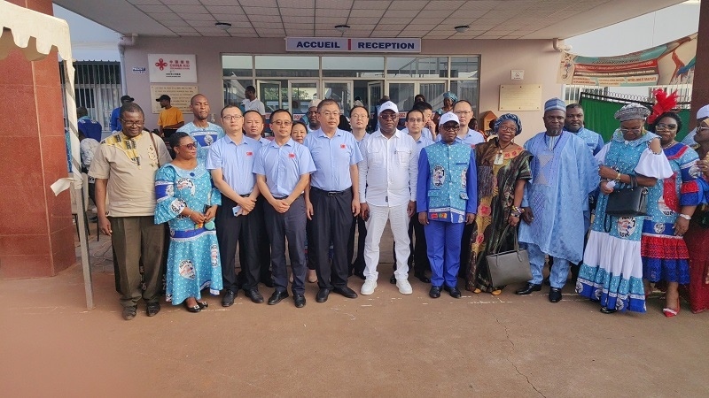 活動(dòng)現(xiàn)場。醫(yī)療隊(duì)供圖