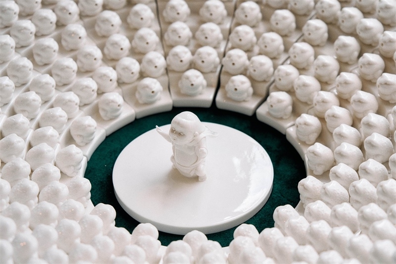 倫敦手工周中國館展品。楊浩鵬攝