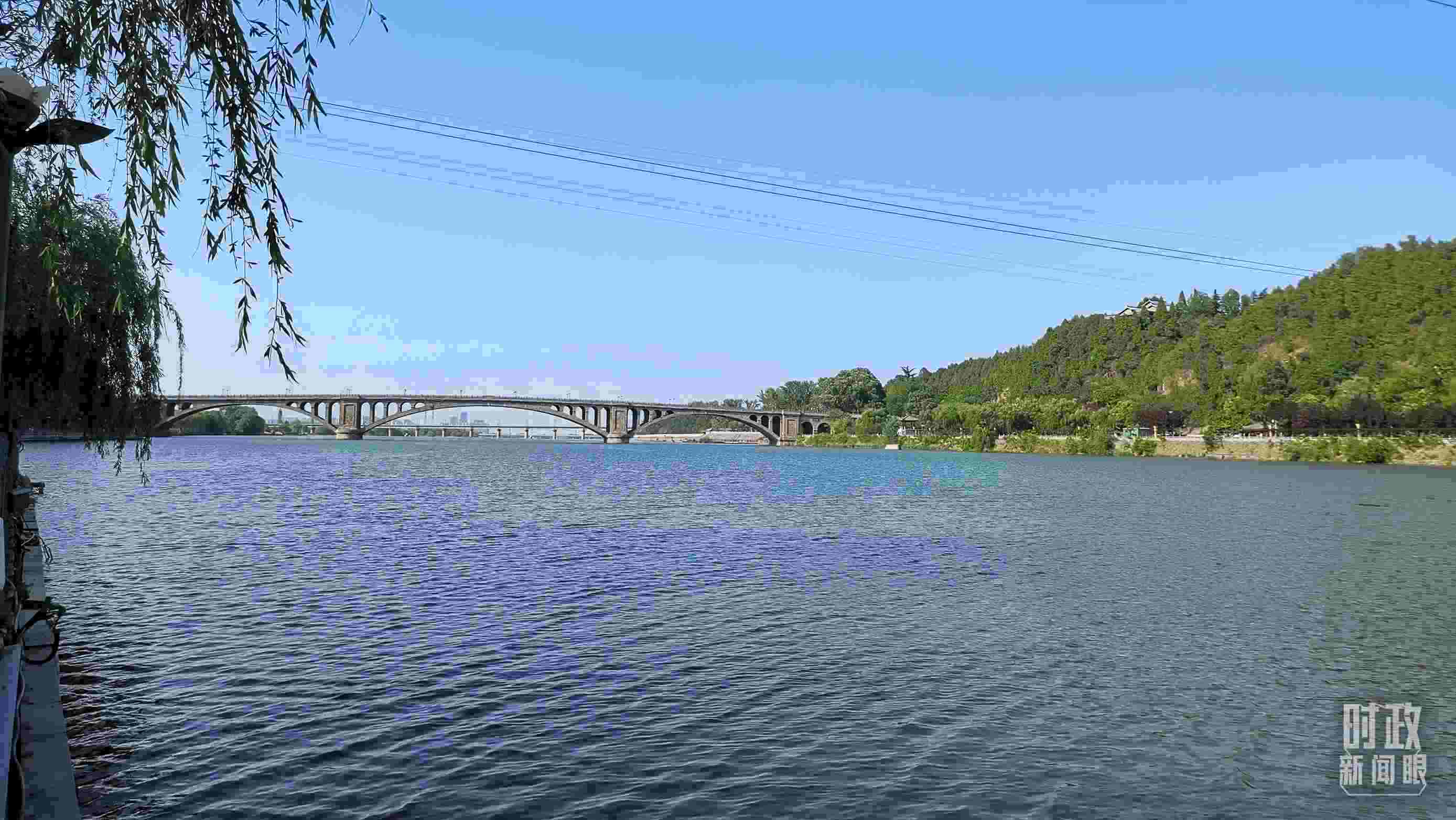 △伊河。（總臺央視記者范一鳴拍攝）